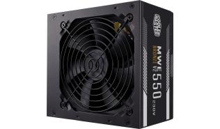 Cooler Master MWE (550W) V2 (1x120mm) 80+Bronze (CPU 1x4+4) (PCI-E 2x6+2) (3xMolex, 6xSATA) [MPE-5501-ACABW-BEU]