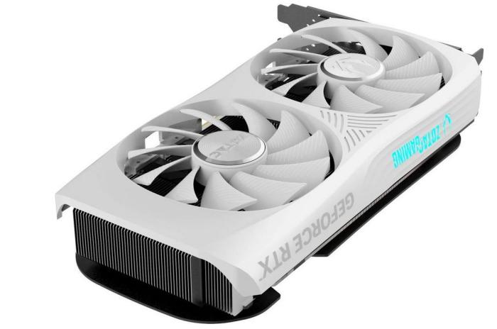 GeForce PCI-E RTX4070 Zotac 12GB GDDR6X Twin Edge OC White [ZT-D40700Q-10M] (1xHDMI 2.1a, 3xDP 1.4a) (192-bit, PCI-E 4.0)