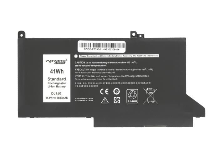 Movano Premium bateria Dell Latitude 7390, 7490 11.4V, 3600mAh (41Wh) 3 ogniwa [BZ/DE-E7390-11.4]