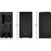 be quiet! Pure Base 600 Black ATX Midi (metal) (2xUSB 3.2 Gen1) (2x2.5, 6x2.5(konwertowalne z 3 zatok 3.5), 3x3.5) [BG021]