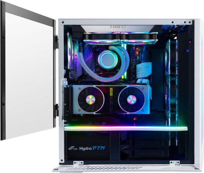 Lian Li LANCOOL II White (szkło hartowane) (2xUSB 3.2 Gen1, 1xUSB-C 3.2 Gen1) (6x2.5, 3x3.5/2.5)