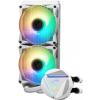 MSI MAG CoreLiquid 240R V2 White CPU cooler (2x120 mm, 4-pin PWM + 3-pin ARGB, ARGB) (wodne) [306-7ZW1B50-813]