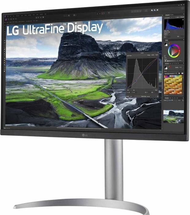 27’’ LG 27UQ850-W (IPS LED, 3840x2160, 400, 5ms, 60Hz) (2xHDMI, DP, 2xUSB-3.0, USB-C, Audio) pivot, głośniki (2x5W), czarny