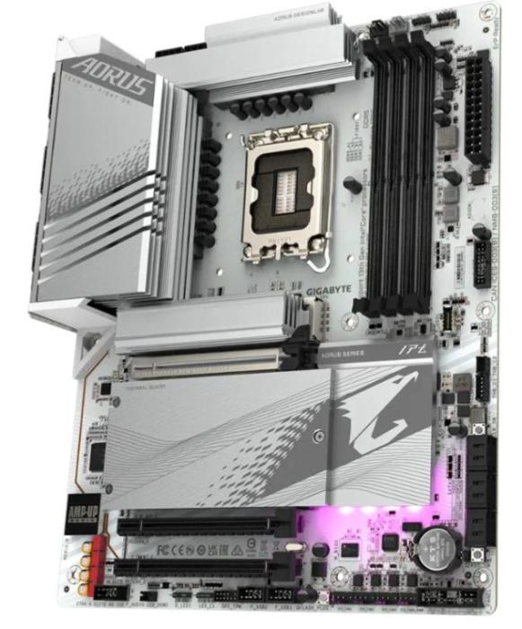 Gigabyte Z790 AORUS ELITE AX ICE (Intel Z790) [s1700, 4xDDR5 do 7600MHz, (HDMI 2.1, DP 1.2) (4xM.2, 1xPCIe 5.0 x16, 1xPCIe 4.0 x16 (x4), 1xPCIe 3.0 x16 (x4)), WiFi 6E, BT 5.3, ATX]