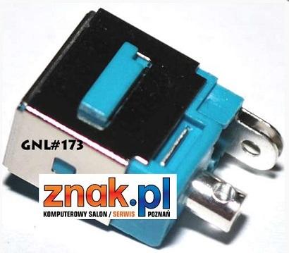 Gniazdo GNL173 do wtyczki 5.5x1.7mm (do notebooków Acer 5920, 5930, 6522, 6530, 7735ZG itp)
