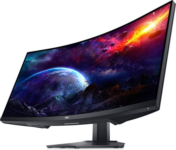 34’’ Dell S3422DWG (VA zakrzywiony 4K, 3440x1440, 400, 2ms, 144Hz) (2xHDMI, DP, 3xUSB 3.2) czarny [210-AZZE]