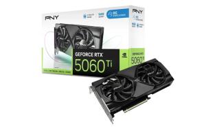 GeForce RTX5060Ti PNY 16GB GDDR7 Dual Fan OC [VCG5060T16DFXPB1-O] (1xHDMI 2.1b, 3xDP 2.1b) (128-bit, PCIe 5.0)