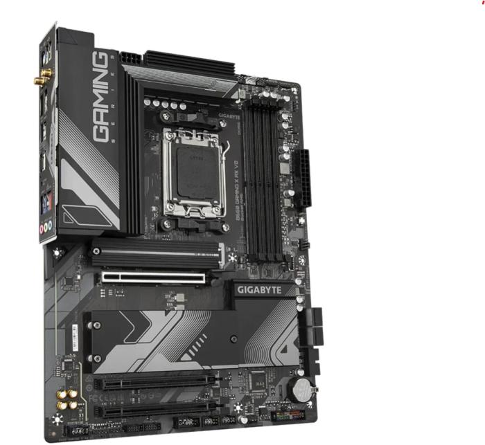 Gigabyte B650 GAMING X AX V2 (AMD B650) [AM5, 4xDDR5 do 8000MHz, (HDMI 2.1, DP 1.4) (3xM.2, 1xPCIe 4.0 x16, 2xPCIe 3.0 x16 (x1), WiFi 6E, BT 5.3, ATX]