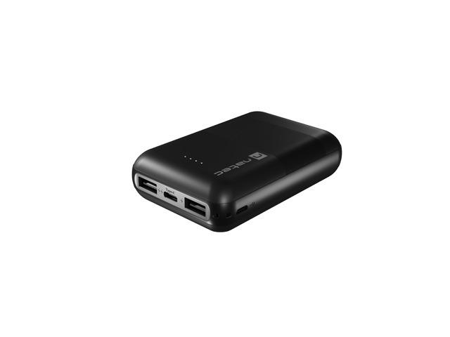 Power Bank Natec Trevi Compact 10000mAh 2xUSB-A, 1xUSB-C (czarny) [NPB-1941]