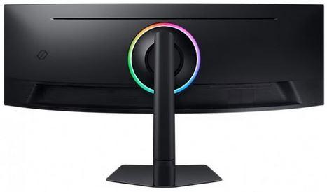 49’’ Samsung Odyssey G9 G95C LS49CG950EUXEN (VA LED zakrzywiony, 5120x1440, 450, 1ms, 240Hz) (2xHDMI 2.1, DP, 2xUSB-A 3.0) czarny