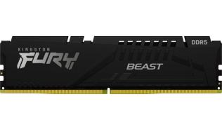 DDR5 32GB 5600 MHz Kingston Fury Beast Black CL40 40-40-40 1.25V [KF556C40BB-32]