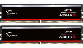 DDR5 32GB (2x16GB) 5200 MHz G.Skill Aegis 5 Black CL40 XMP 3.0 AMD EXPO 40-40-40-83 1.1V [F5-5200J4040A16GX2-IS]