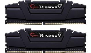 DDR4 32GB (2x16GB) 3600 MHz G.Skill RipJaws V Black CL16 XMP 2.0 16-19-19-39 1.35V [F4-3600C16D-32GVKC]