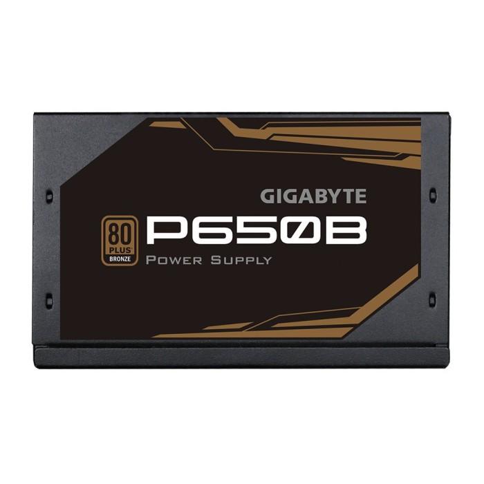 Gigabyte P650B (650W) (1x120mm) 80+Bronze (CPU 1x4+4) (PCI-E 4x6+2) (3xMolex, 6xSATA) [GP-P650B]