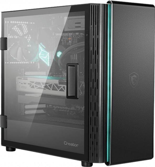 MSI Creator 400M (szkło hartowane) (2xUSB 2.0, 2xUSB 3.2 Gen1, 1xUSB-C 3.2 Gen2) (2x2.5, 2x3.5/2.5)