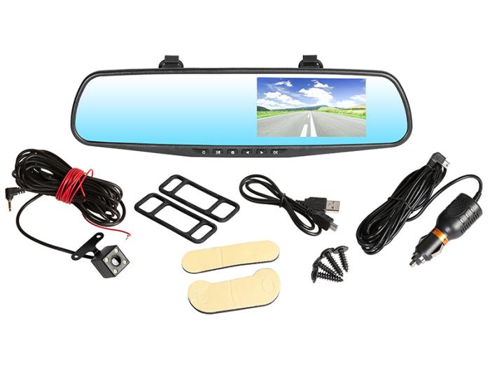 Wideorejestrator Tracer MobiMirror FHD (kamera cofania)
