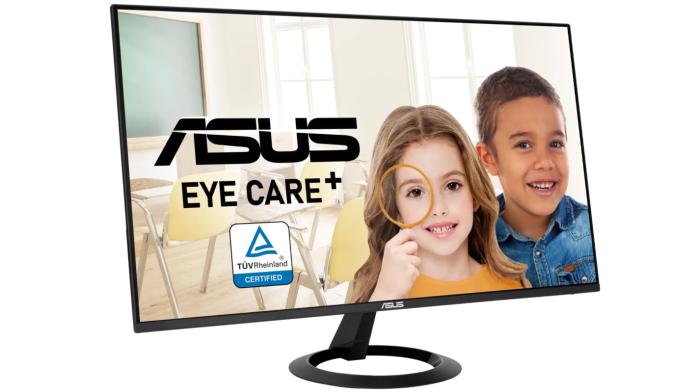 27’’ Asus Eye Care VZ27EHF (IPS LED, 1920x1080, 250, 1ms, 100Hz) (HDMI, Audio) czarny