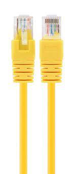 Gembird (2.0m) UTP cat. 5e RJ45 Kabel sieciowy (Patchcord) (żółty) [PP12-2M/Y]
