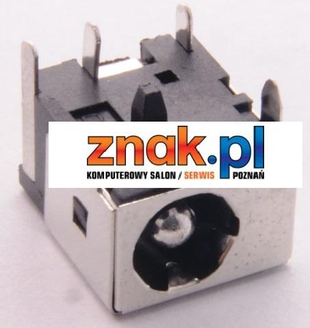 Gniazdo zasilania GNL13 do wtyczki 5.5x1.7mm (do notebooków Acer 2410,Compaq Armada 700, Hp Pavilion ZE2000 i