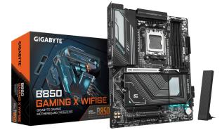 Gigabyte B850 GAMING X WIFI6E (AMD B850) [AM5, 4xDDR5 do 8200MHz, (HDMI 2.1, DP 1.4) (3xM.2, 1xPCIe 5.0 x16, 2xPCIe 3.0 x16 (x1), WiFi 6E, BT 5.3, ATX]