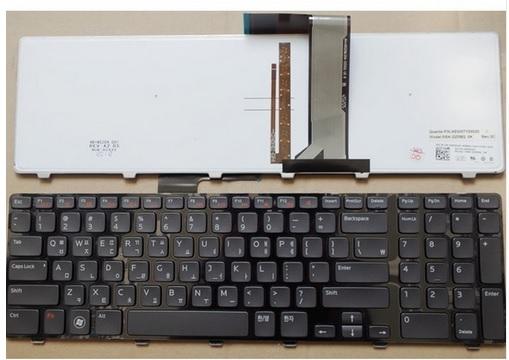 Klawiatura do notebooka Dell XPS L702X, Inspiron Q17R, Vostro 3750, podświetlana, Inspiron 17R N7110 (N7110 nie obsługuje podświetlania) - układ klawiszy latin [K341LA]