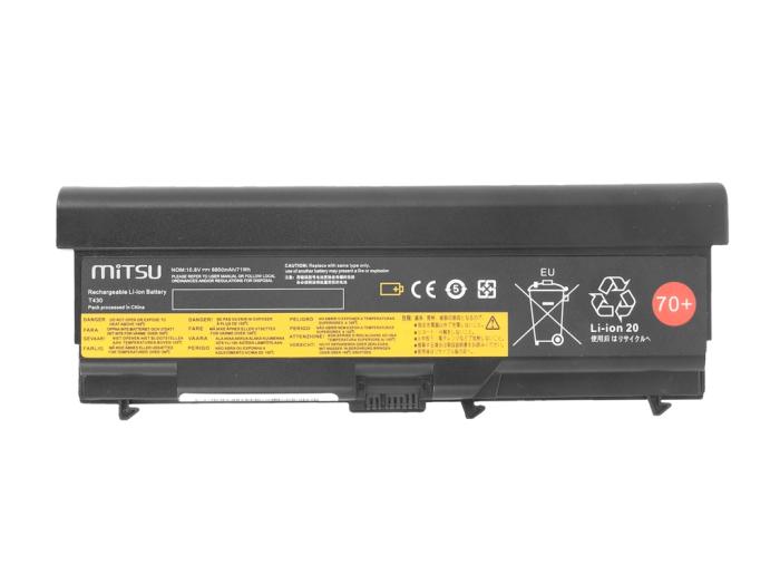 Mitsu bateria Lenovo ThinkPad T430, T530 10.8V/11.1V, 6600mAh [BC/LE-T430H]
