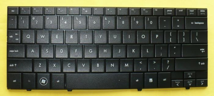 Klawiatura do notebooka HP / Compaq Mini 110, 110c-1100SW, 110C-1000, Mini CQ10 czarna [K363]