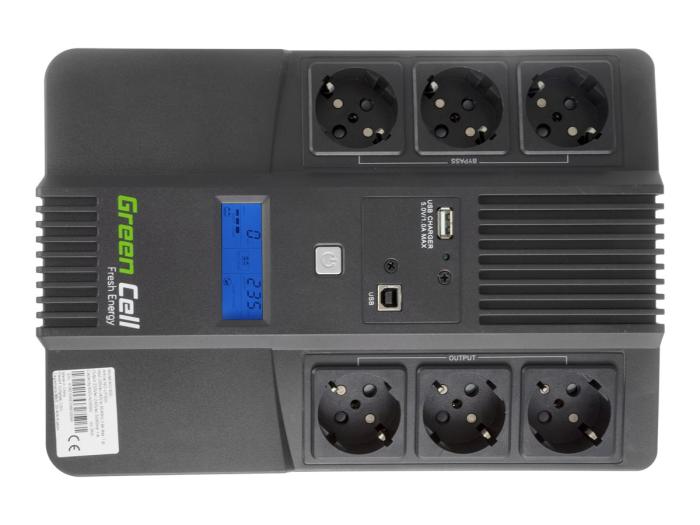 Green Cell UPS06 600VA (360W)