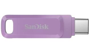 SanDisk Ultra Dual Drive Go 256GB USB 3.0/USB-C (150MB/s) (fioletowy) [SDDDC3-256G-G46L]