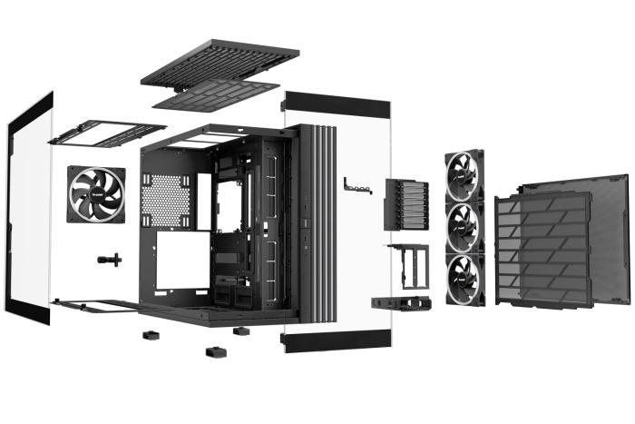be quiet! Light Base 900 FX Black E-ATX Midi ARGB [BGW71]