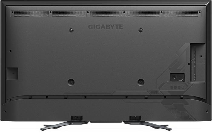 55’’ Gigabyte S55U (VA 4K, 3840x2160, 500/1500, 2ms, 140% sRGB, 120Hz) (2xHDMI 2.1, 2xHDMI 2.0, RJ45, USB 3.0) głośniki, czarny