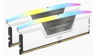 DDR5 32GB (2x16GB) 6000 MHz Corsair Vengeance RGB White AMD EXPO, XMP 3.0 CL36 36-44-44-96 1.4V [CMH32GX5M2E6000Z36W]