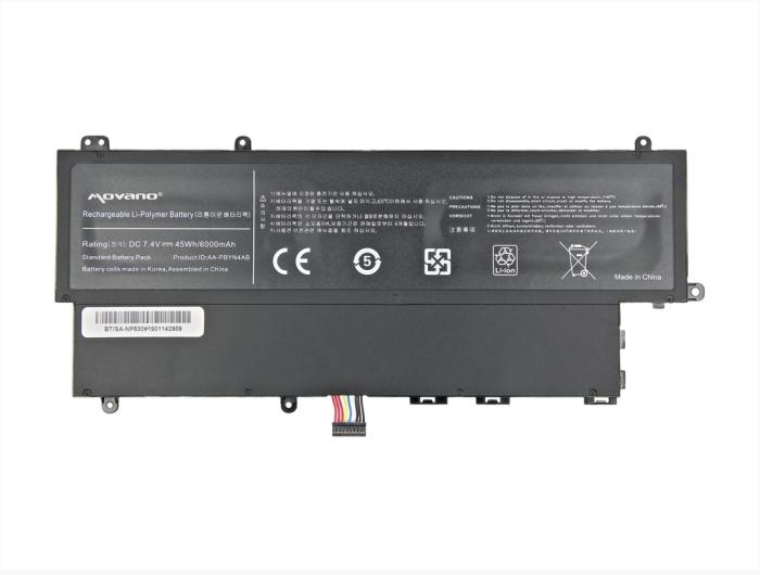 Movano bateria Samsung 530U3B, NP530U3B, NP530U3C, NP532U3C, NP532U3X, NP535U3C, NP540U3C 7.4V/7.6V, 5800 mAh 43Wh [AA-PBYN4AB, AA-PLWN4AB]