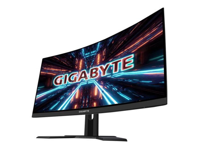 27’’ Gigabyte G27QC A (VA zakrzywiony 1500R, 2560x1440, 250, 1ms, 132% sRGB, 165Hz) (2xHDMI 2.0, DP 1.2, 2xUSB 3.0) głośniki, czarny