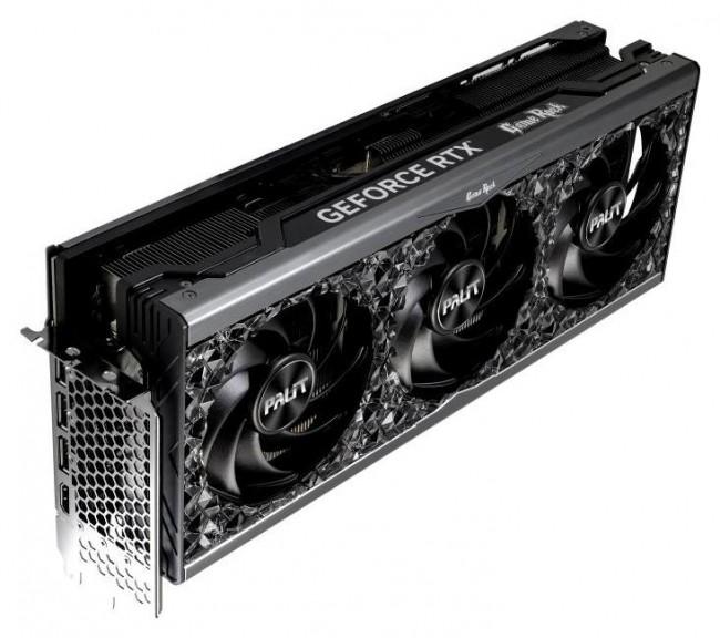 GeForce PCI-E RTX4090 Palit 24GB GDDR6X XLR8 GameRock OmniBlack[NED4090019SB-1020Q] (1xHDMI 2.1, 3xDP 1.4a) (384-bit, PCI-E 4.0)
