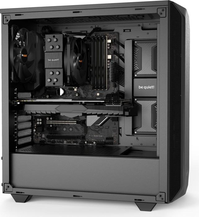 be quiet! Pure Base 500 Black ATX Midi (metal) (2xUSB 3.2 Gen1) (5x2.5, 2x3.5/2.5) [BG034]