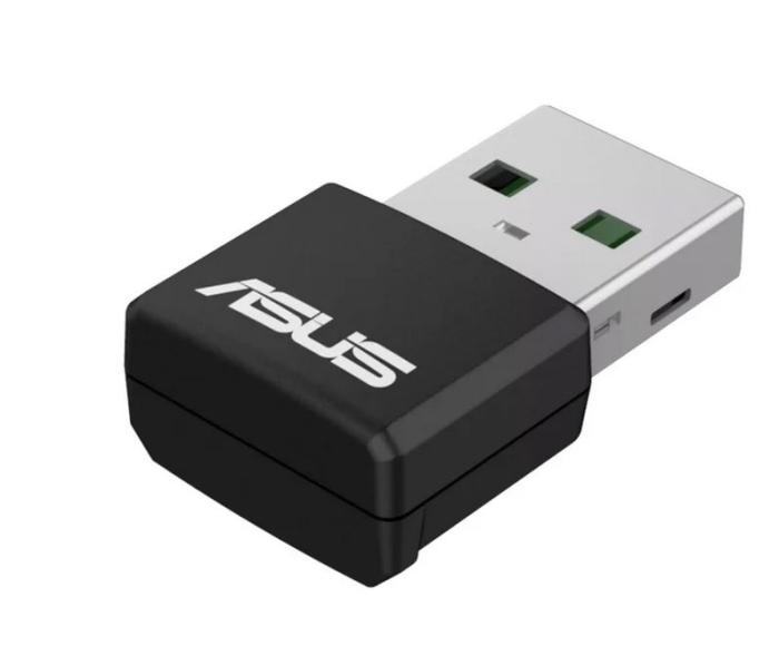 Asus Wireless WiFi 6 AX1800 574/1200MBps USB 2.0 [USB-AX55 Nano]