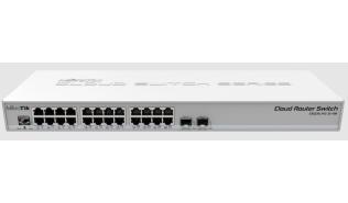 Mikrotik Switch 24x RJ45 1000Mb/s 2x SFP+ [CRS326-24G-2S+RM]