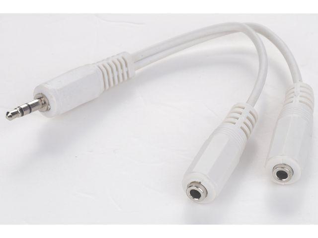 Gembird adapter JACK Stereo (M) / 2x JACK Stereo (F) [CCA-415W]