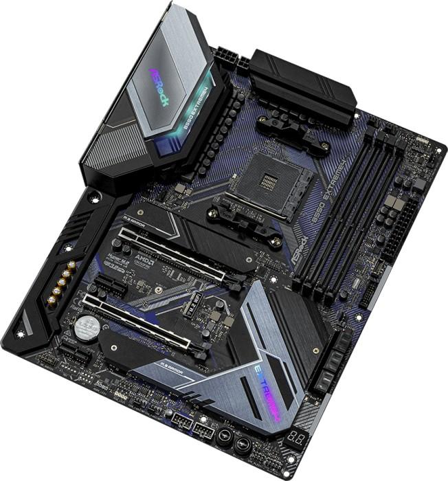 Asrock B550 EXTREME4 (AMD B550) [AM4, 4xDDR4 do 4733MHz, (HDMI 2.1) (2xM.2, 1xPCIe 4.0 x16, 1xPCIe 3.0 x16 (x4), 2xPCIe 3.0 x1), ATX]