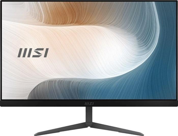 MSI All In One Modern AM242 [12M-044EU] 12-Core i5-1240P/24 1920x1080 IPS/8GB DDR4 (max 64GB)/512GB SSD/Iris Xe/Win11Pro (czarny)