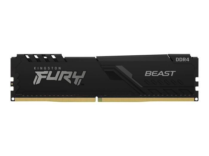DDR4 8GB 3600 MHz Kingston FURY Beast Black CL17 17-21-21 1.35V [KF436C17BB/8]