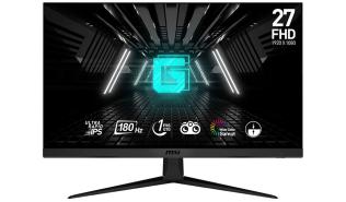 (27) MSI G2712F (IPS LED, 1920x1080, 300, 1ms, 96%sRGB, 180Hz) (HDMI 2.0, DP 1.2) czarny