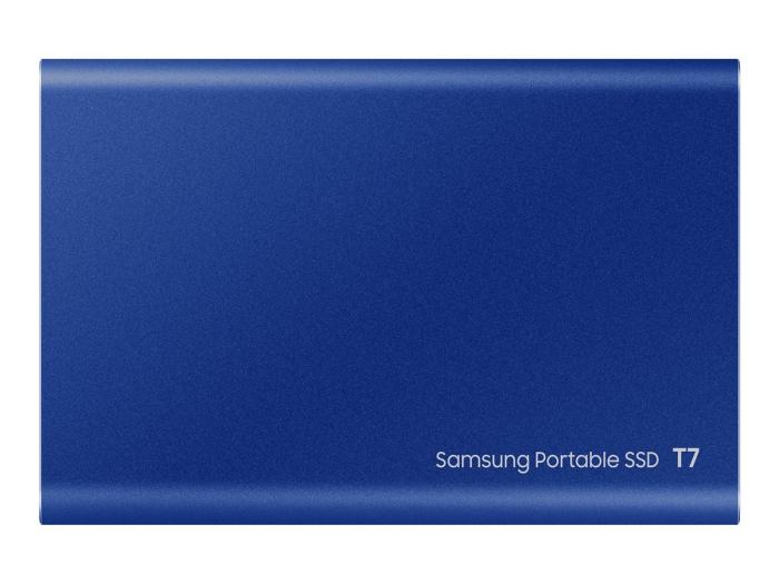 Samsung Portable T7 2TB SSD USB-C Gen2 (1050/1000MB/s) (niebieski) [MU-PC2T0H/WW]