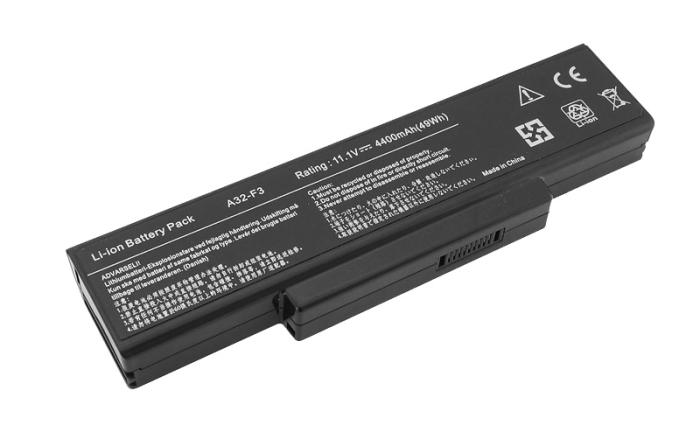 Movano bateria Asus F2, F3, Z94, Z96 11.1V, 4400mAh [BT/AS-F3]