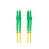 Lanberg patchcord światłowód SM LC/APC-LC/APC DUPLEX 3mm LSZH G657A1 żółty (2m) [FO-LALA-SD11-0020-YE]