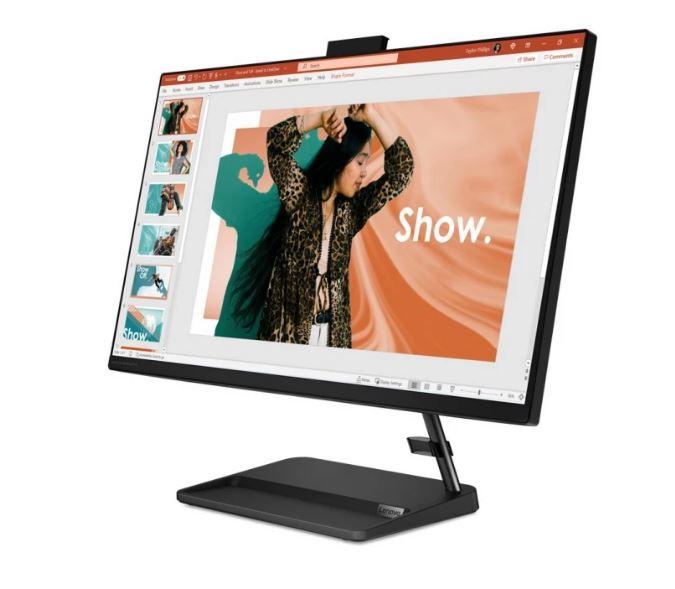 Komputer All-in-One LENOVO IdeaCentre 3-27IAP [F0GJ00YHPB] 8-Core i5-13420H/27 1920x1080 matowa IPS/16GB DDR4/1TB SSD/UHD/brak systemu (czarny)