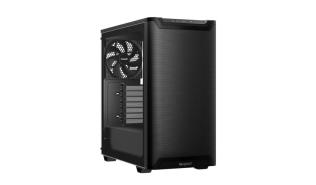 be quiet! Pure Base 501 Airflow Window Black (czarny) (szkło hartowane) (2 x USB 3.2 Gen1, 1 x USB-C 3.2 Gen2 10Gb, 1xJack) (2x3.5, 5x2.5) [BGW74]