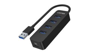 Unitek H1117A USB-A 3.1 Hub (4xUSB 3.1, 1xUSB-C PD10W) (15 cm)