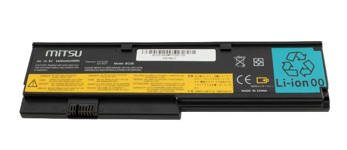Mitsu bateria Lenovo X200 10.8V/11.1V, 4400mAh [BC/LE-X200]